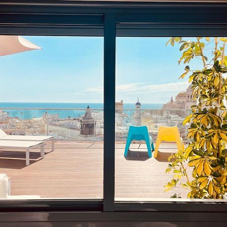 Skyline - Penthouse With 50M2 Private Terrace And Stunning Views Appartement Cádiz Buitenkant foto
