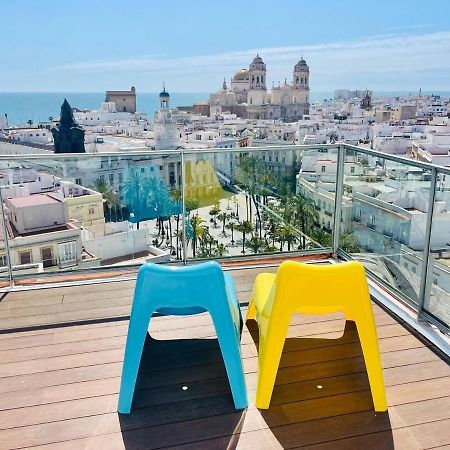 Skyline - Penthouse With 50M2 Private Terrace And Stunning Views Appartement Cádiz Buitenkant foto